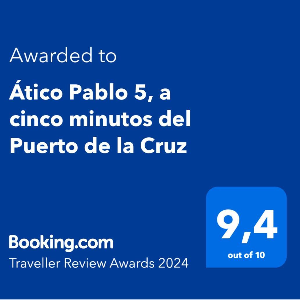 Atico Pablo 5, A Cinco Minutos Del Puerto De La Cruz Daire Los Realejos Dış mekan fotoğraf